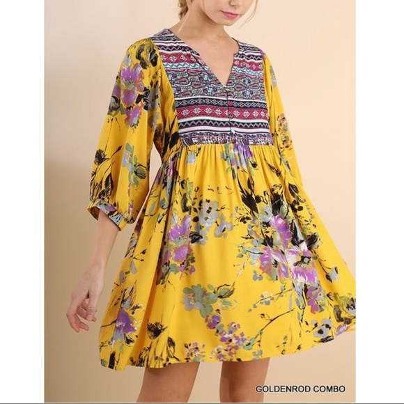 yellow button down sweater